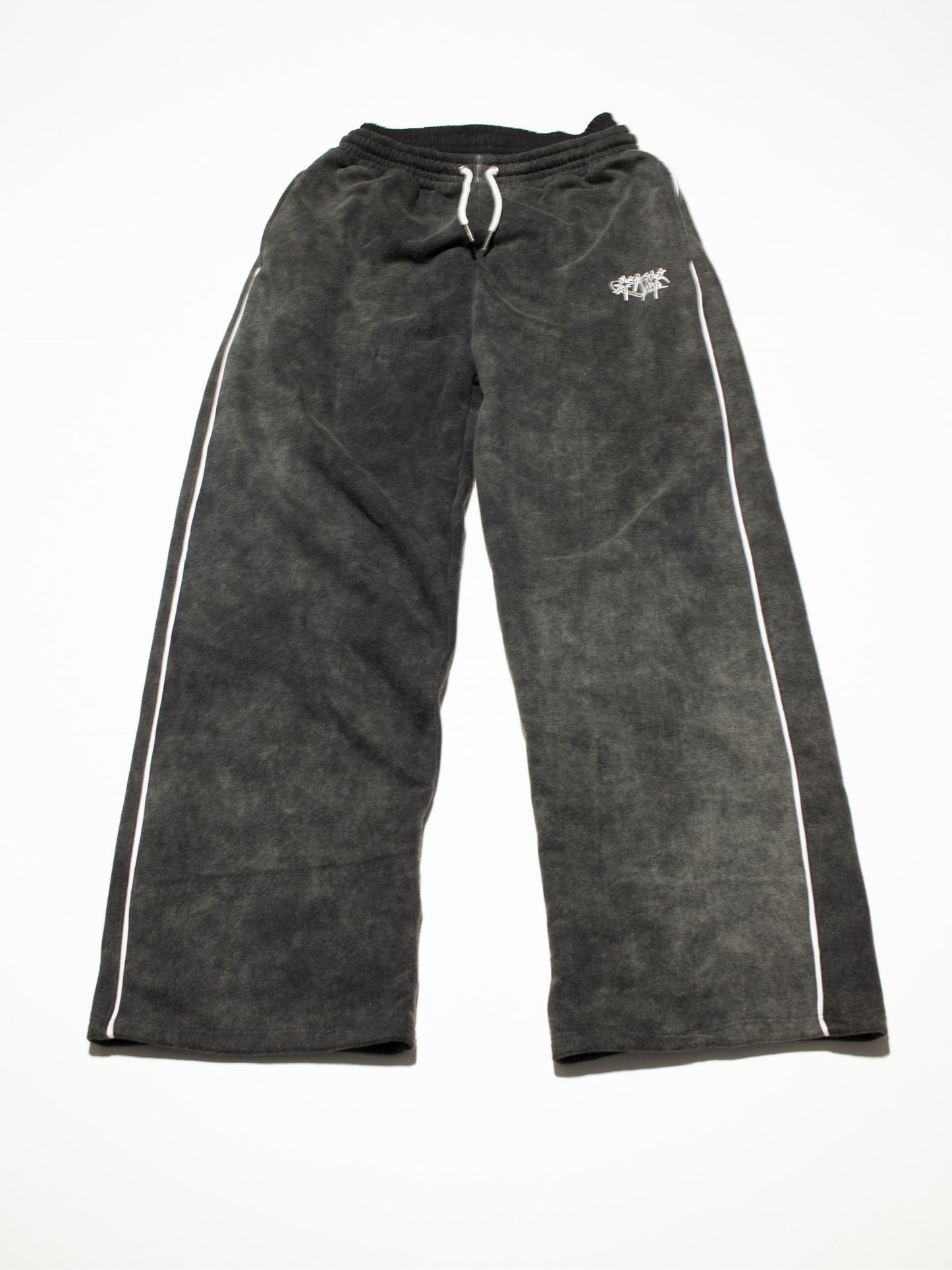 Anádos Grey Double Waisted Sweatpants